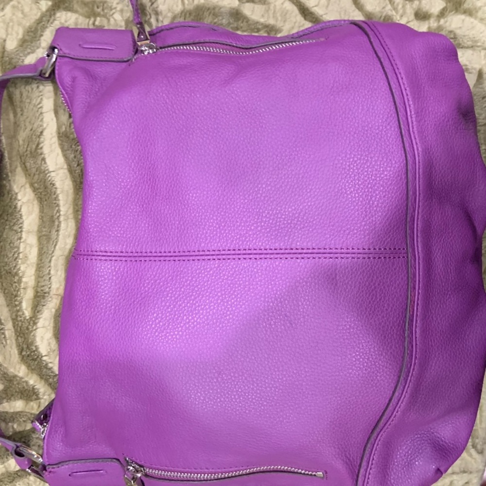 BMAKOWSKY purple authentic leather bag